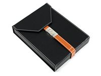 Skyway Baldwin Leather Travel Cigar Humidor Case with Humidifier - Black