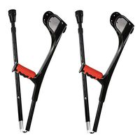 Forearm Arm Cuff Crutch Folding Ightweight Adjustable Ergonomic The Pain Reduction Universal Waterproof Handle with Comfy Grip