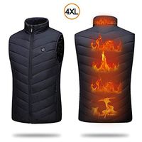 Teepao - Outdoor Men Women Heated Vest USB Heating Vest Winter Thermal Cloth Camping Hiking Warm Hunting Jacket