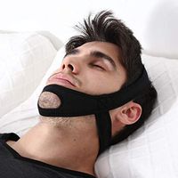 Wgwioo Snoring Chin Strap,Stop Snoring Sleep Aid for Men and Women,Black