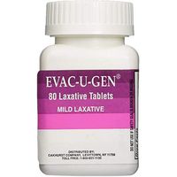Evac-U-Gen Mild Laxative Tablets 80 ea