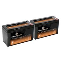 12V 7AH SLA Rechargeable Replacement Battery - 2 Pack