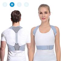 Posture Corrector for Women Men - Posture Brace - Back Brace for Clavicle Support Upper Back Pain Relief, Anoopsyche Designed Comfortable Posture Trainer for Spinal Alignment & Posture Support（M）