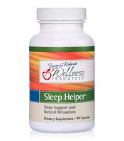 Sleep Helper with Theanine, Lemon Balm, Passion Flower & Taurine for Natural Sleep Support (90 Capsules)
