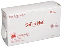 Medical Action Industries 53160LF SePro Elastic Net, Latex Free, Size 6