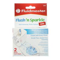 8202P8 Flush 'n Sparkle Automatic Toilet Bowl Cleaning System Refills, BioBalance Septic (Septic Cleaning Refills, 2 cartridges per Box (4 Boxes))