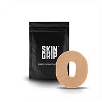 SKIN GRIP Dexcom G6 Adhesive Patches 20-Pack | Pre-Cut & Compatible with Dexcom G6 | Pre-Cut CGM Patches | Premium Constant Glucose Monitor Protection | Waterproof Tape - Tan