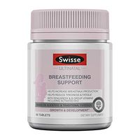 Swisse Premium Ultinatal Breastfeeding Support | Lactation Supplement Helps Increase Breastmilk Production & Energy Levels | Fenugreek, Vitamin B6, Vitamin B12, More | 90 Tablets per Bottle