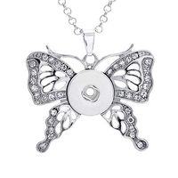 2017 NEW Crystal Alloy Pendant for Fit Noosa Necklace Snap Chunk Button A194 Pretty Bright Cute Women Fashionable Womens Beads Accessory Best Amulet Unique
