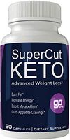 Supercut Keto Diet Pills Weight Loss Support Pill, BHB Burn Fat Supplement Pill, 800 mg Formula with New True Slim GO BHB Salts Formula, Advanced Appetite Suppressant Capsules …