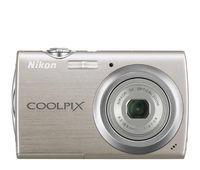 Nikon Coolpix S230 10MP Digital Camera with 3x Optical Zoom and 3 inch Touch Panel LCD (Warm Silver)