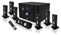 Pyle PT798SBA 7.1 Channel Home Theater System with Satellite Speakers, Center Channel, Subwoofer and Bluetooth