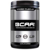KAGED MUSCLE, Fermented BCAA Powder, Plant Based, Non-GMO, Supports Protein Synthesis, Vegan Friendly Branched Chain Amino Acids, Aminos, BCAAs, Unflavored, 72 Servings, 14.1 Ounce