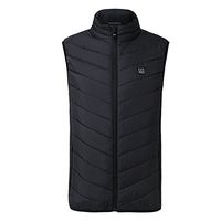 Gomber Men Women Electric Heated Vest Heating Waistcoat USB Thermal Warm Cloth Feather Hot Sale Winter Jacket