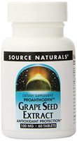 Source Naturals Grape Seed Extract, Proanthodyn 100 mg Antioxidant Protection & Supports Healthy Aging Brain - 60 Tablets