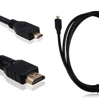 NewPowerGear Micro HDMI Audio Video TV HDTV Cable Cord Lead For Sony CyberShot DSC-WX80 DSC-WX220 Camera