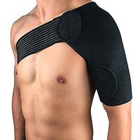 HELIALTH Shoulder Brace,Stability Support for Tendonitis, Dislocated Joint, Left and Right Rotator Cuff Arm Pain Relief,Rotator Cuff Support