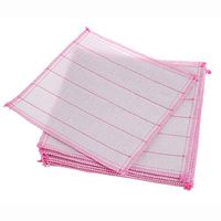 Liuweejb 10PCS Kitchen Quilted Dish Cloth Tablecloth rag Cotton Yarn Dish Towel Small Square rag Single Piece (Color : Random delivery)