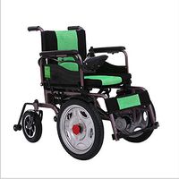 AA100 Portable Four-Wheel Electric Wheelchair Lightweight Mobile Folding Electric Wheelchair Elderly Disabled Driving Scooter 20A Lithium Battery 25KM/120KG  