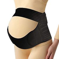 LILYSHOP Bandage for Pregnant,Women Maternity Brace Prenatal Maternity Belt Support Pregnancy Support Prenatal Athletic,Black,L