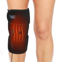 Heating Knee Brace Wrap, Knee Warmer Heated Knee Wrap Heating Pad Heat Therapy for Knee Injury, Rheumatism, Cramps Arthritis Recovery, Varicose Veins Joint Pain, Muscles Pain Relief