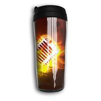 Fire Microphone Good Quality Hot Cold Heat Preservation Curve Line Coffee Cup Customized