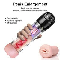 Male Bigger Vacuum Pump Enlargement Vacuum exericiser Device for Men Stamina Trainer Electric Expansion Toy