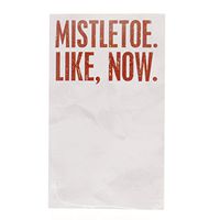 CHRISTMAS Mistletoe Like, Now Note PAD Paper Paper 25447