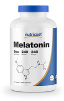 Nutricost Melatonin 5mg, 240 Capsules - 5mg Per Serving, Non-GMO, Gluten Free