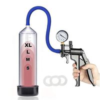 Aiwom-zdb Soft Like Enlargement Pump for Man Pennis Pump Pennis Enlargement Extender Pennis Pumps Increase The Size and Strength and Precision ABS Digital Display Perfect