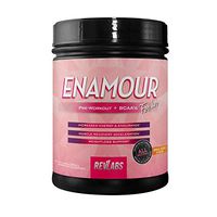 RevLabs ENAMOUR Womens Pre-Workout for Her with Added Branch Chain Amino Acids (Tropical Cocktail)