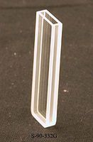 UNICO S-90-332G Spectrophotometer Cuvette, 2 mm Path Length, 335 to 2500 Nm Wavelength Range, 45 mm Height, 0.70 Ml Capacity, Glass, Rectangular Shape