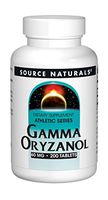 Source Naturals Gamma Oryzanol 60 mg Athletic Series Dietary Supplement - 200 Tablets