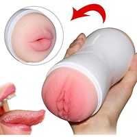 OWJKYT Man Pocket pussie 3D Reality Double Hole Real Skin Feeling G spòt Vibrant Pleasure Toys Best Gift for Man