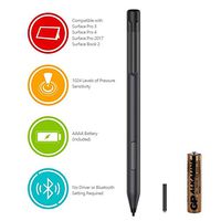 Surface 2019 Pen, Active Stylus Pen for Microsoft Surface Pro 6, Pro 5, Pro 4, Pro 3, Surface Laptop 2, Surface Book 2, Book 1,Surface Go,1024 Level Pressure Sensitivity (Black)