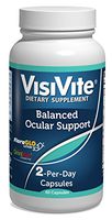 VisiVite Balanced Ocular Support - Premium, Natural Eye Vitamin - 60 Vegetarian Capsules - 1 Month Supply