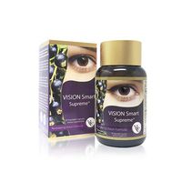 Vision Smart Supreme - Superior Eye Supplement, Premium Quality New Zealand Blackcurrant + Natural Raw Ingredient Exclusive Formula from Just The Berries PD, All Vegetable Capsule | Product of USA …