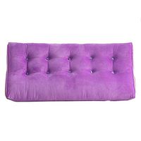 Qi Peng Mat Cushion - Triangle Double Sofa Large Back Soft Case Tatami Bed Princess Pillow Waist Pillow Waist Pillow Sofa Cushion (Color : B, Size : 200cm)