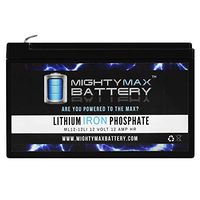 Mighty Max Battery 12V 12Ah Lithium Replacement Battery for Phantom 500 Electric Scooter Brand Product