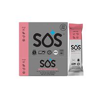 SOS Hydration Electrolyte Replacement Powder Drink Mix, Doctor Formulated for Sport, Travel, Illness and Hangover, Keto, Fast-Dissolving, Supplement Stick Packets- Watermelon (20 Count)