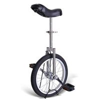 Gorilla Unicycles- Chrome 16 Inch Wheel Unicycle