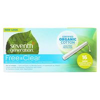 Seventh Generation Applicator Tampons, Super, 16 ct