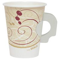 Solo 378HSM-J8000 8 oz Symphony SSP Paper Hot Cup (Case of 1000)