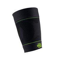 Bauerfeind Sports Compression Upper Leg Sleeves (1 Pair) (Black, X-Large/Short)