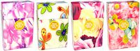 Greatest Selection Assorted Flower Designs Crushproof Hard Plastic Cigarette Case Box, Kings, 2ct, 3116F3