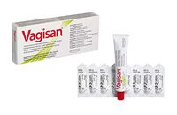VAGISAN Moisturizing Cream 10g + Vaginal Suppositories 8 pcs