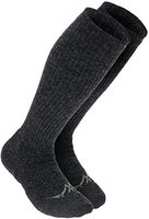Support Stockings Premium Knee-High Merino Wool Compression Socks For Men and Women,Charcoal,Medium: Shoe Sizes 5-9