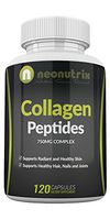 Hydrolyzed Collagen Capsules -Multi Collagen Peptides Pills- Anti-Aging Formula - Skin and Hair Rejuvenation Pills – Healthy Joint Support - Collagen Pills for Women and Men- 120 Capsules by Neonutrix