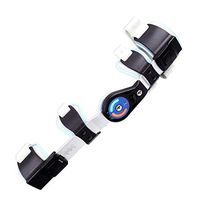 LZY Lightweight Hinged ROM Elbow Brace for Post OP Fracture Rehabilitation, Range of Motion One Size Fits All Unisex