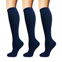 3/5 Pairs Compression Socks Women & Men - Best Medical,Nursing,Hiking,Travel & Flight Socks-Running & Fitness